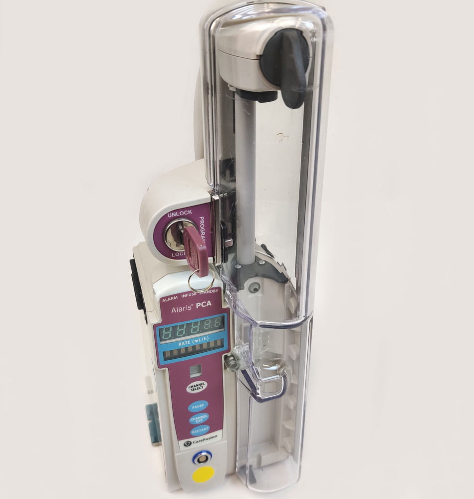 CareFusion Alaris 8120 PCA Infusion Pump Module – Patient-Controlled Analgesia with Key Lot of 2