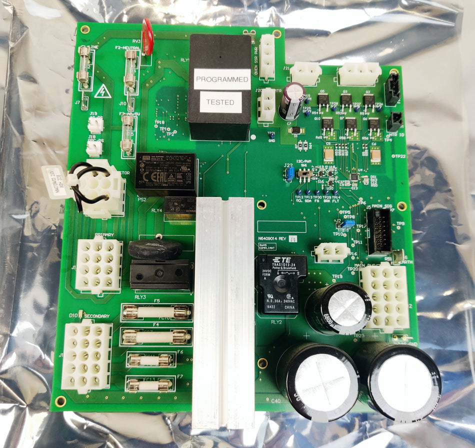 PerkinElmer PerkinElmer N6409014 230V Power Board rev C for 2400 GC/MS Gas Chromatograph Tested
