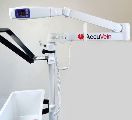 Accuvein AV500 Portable UV Light Vein Finder with Stand, Charger, - 