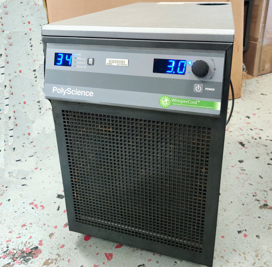 PolyScience Whispercool Lab Water Chiller –10°C PerkinElmer Avio Optima Tested