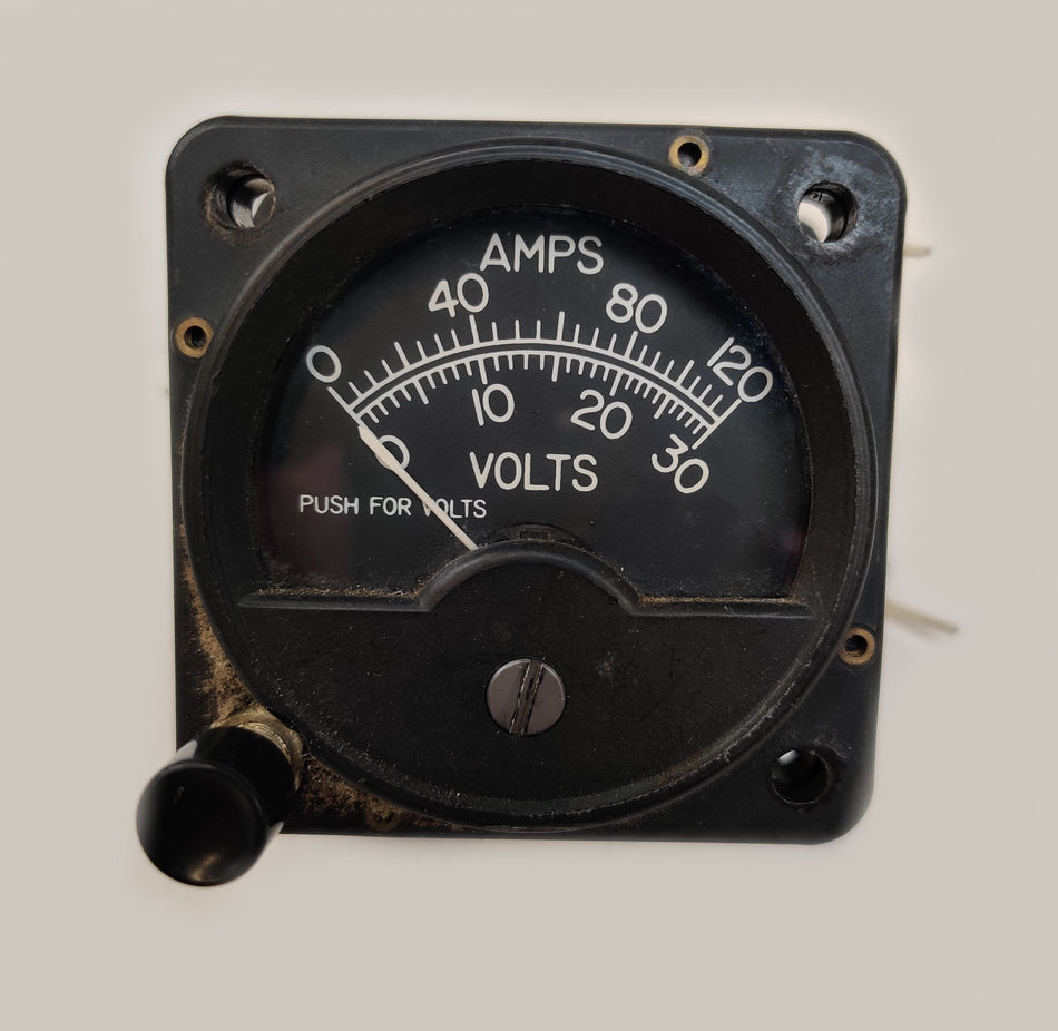 B&D Instruments Voltmeter 10-30 DC Volts 0302-005