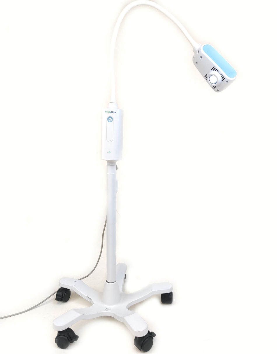 Welch Allyn 44400 LED Green Series 300 General Light 901067 w Mobile Stand