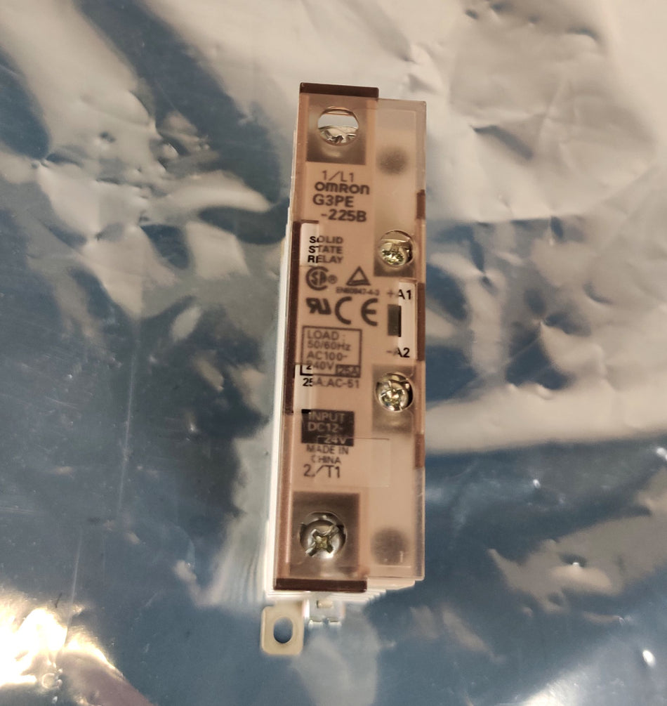 Omron G3PE-225B Single Phase Solid State Relay 12-24V