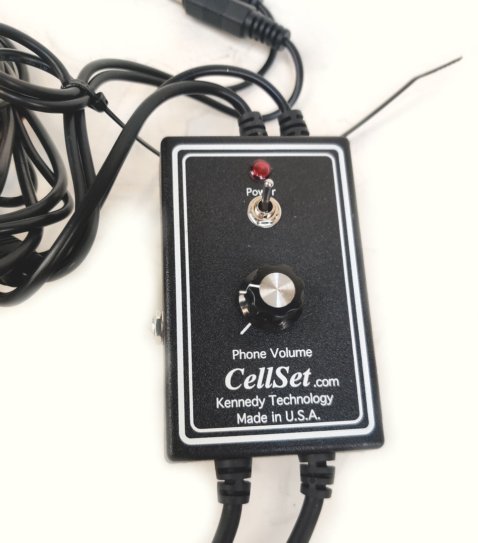 Cellset Phone Volume with Connectors for Aircraft with General Aviation Style