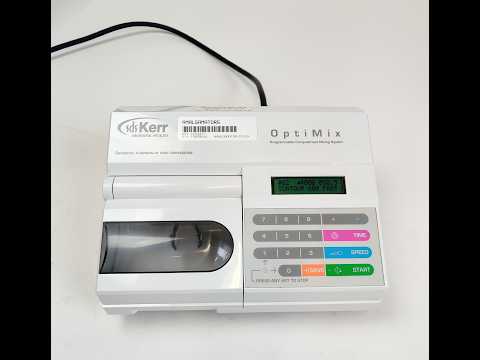 Sistema mezclador amalgamador dental SDS Kerr Optimix, modelo 100. Ver vídeo