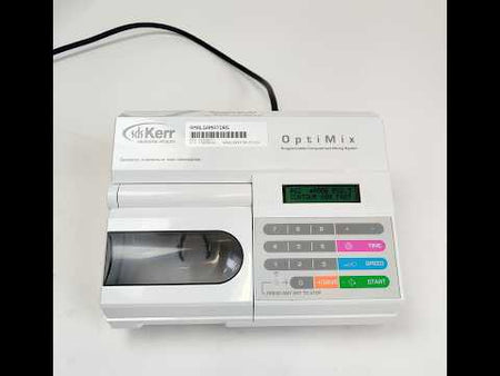 Sistema mezclador amalgamador dental SDS Kerr Optimix, modelo 100. Ver vídeo