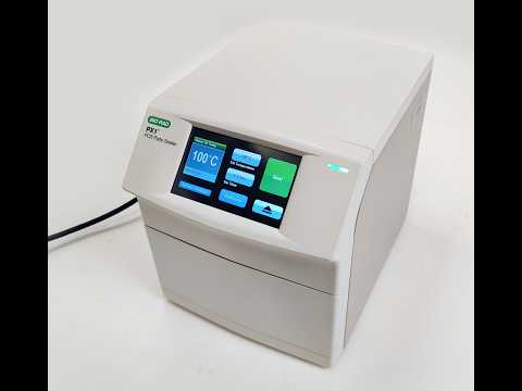 Bio-Rad PX1 PCR Plate Sealer 1814000 with 96 Well Plate Support Block - 