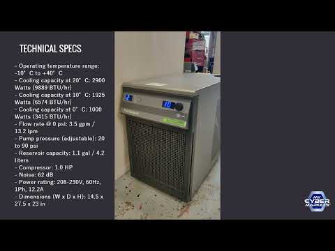 PolyScience Whispercool Laboratory Water Chiller –10°C PE N0772046 Tested