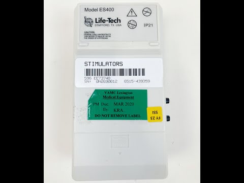 Life-Tech ES400 EZstim II Peripheral Nerve Stimulator Power Tested