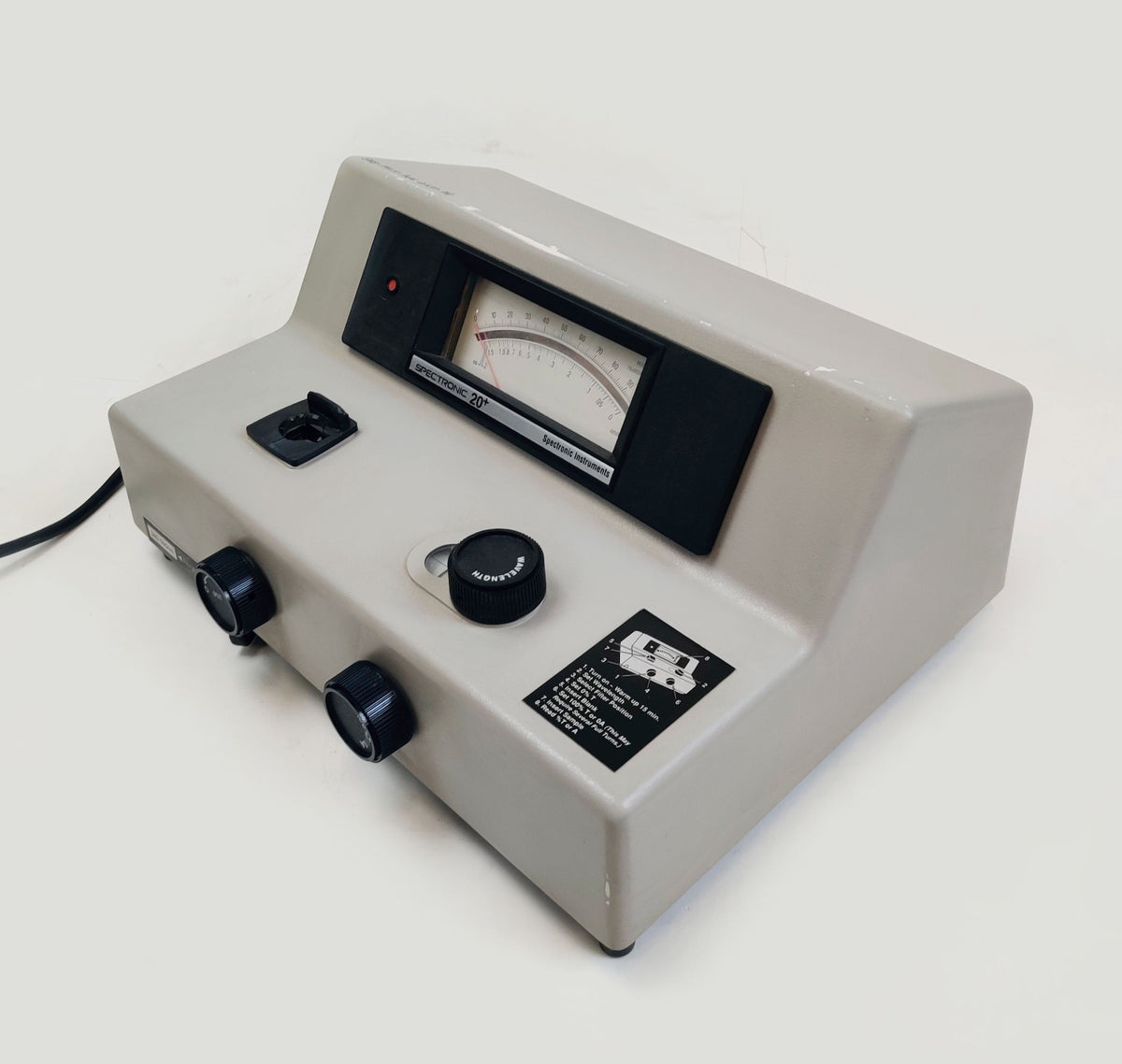Spectronic Instruments Spectronic 20+ Spectrophotometer 333182 - 