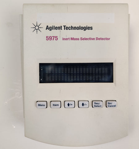 Agilent 5975 MSD Detector Front Panel Assembly G3170-60195 - 