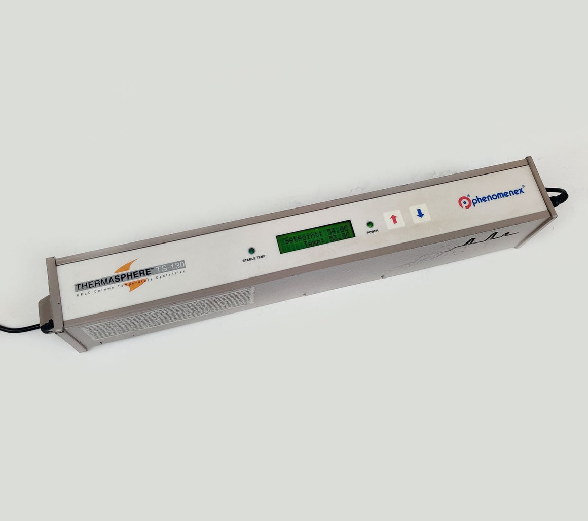 Phenomenex ThermaSphere TS-130 HPLC Column Heater 25-90°C & Power Adapter Tested - 
