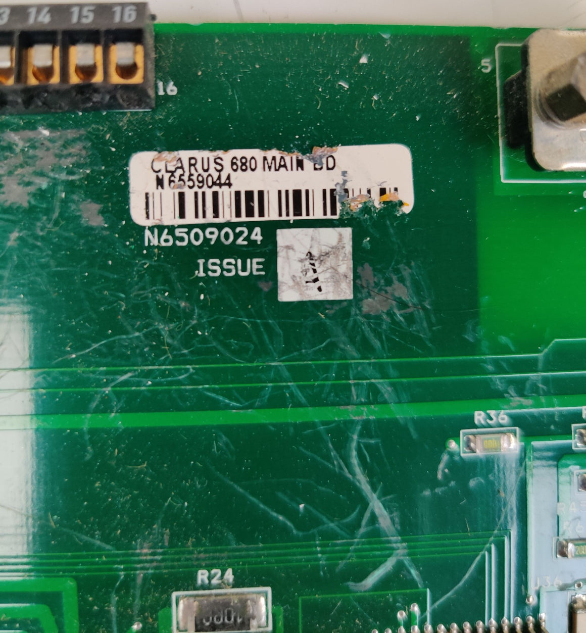 PerkinElmer Clarus Series 480 580 Gas Chromatograph N6559044 Main Board - 