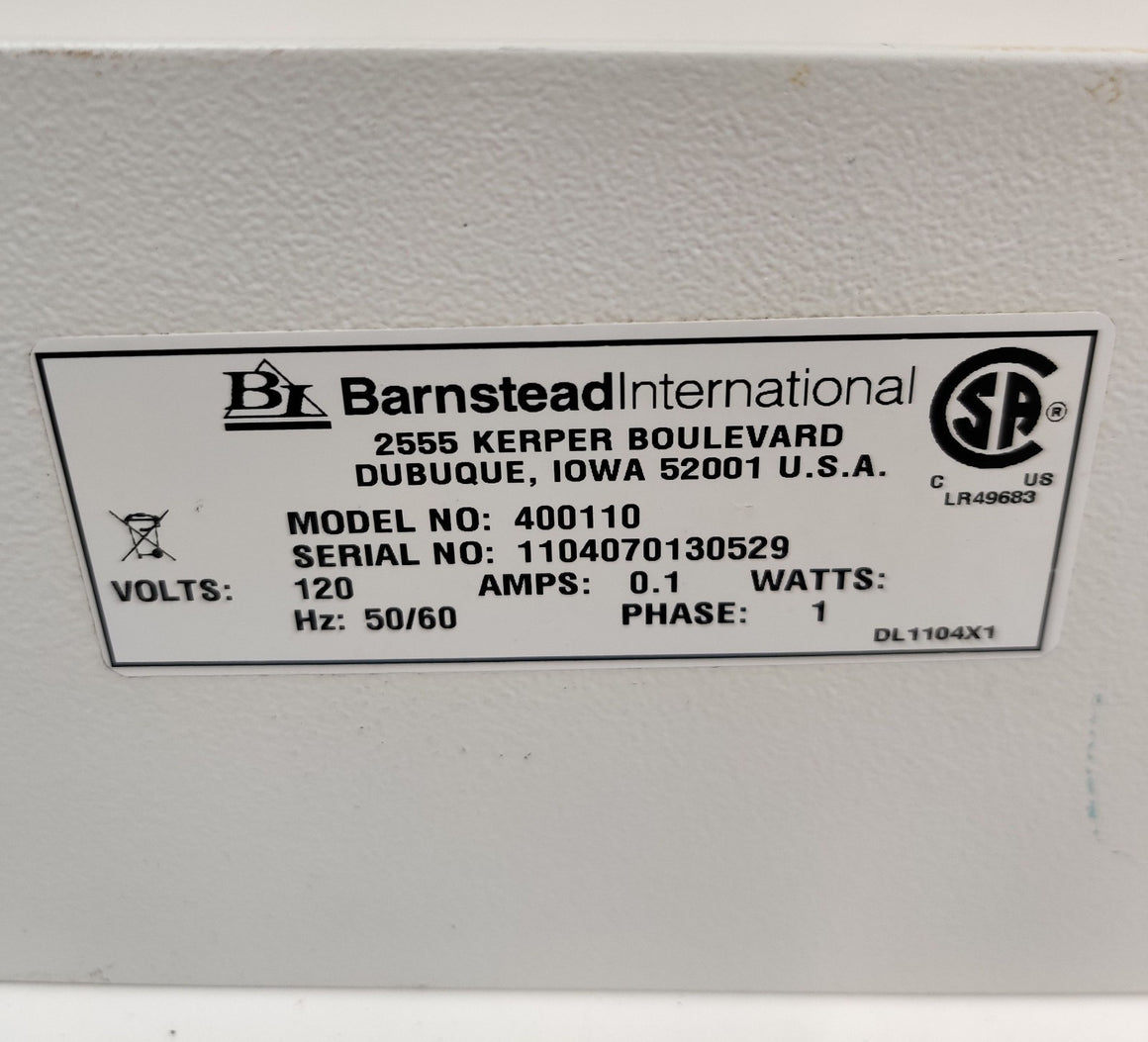 Barnstead Thermolyne Labquake 400110 Shaker Test Tube Mixer Tested - 