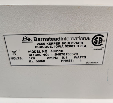 Barnstead Thermolyne Labquake 400110 Shaker Test Tube Mixer Tested - 