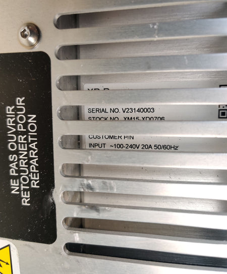 PerkinElmer BC004617F QSight 420 AC Box 2500W Power Supply