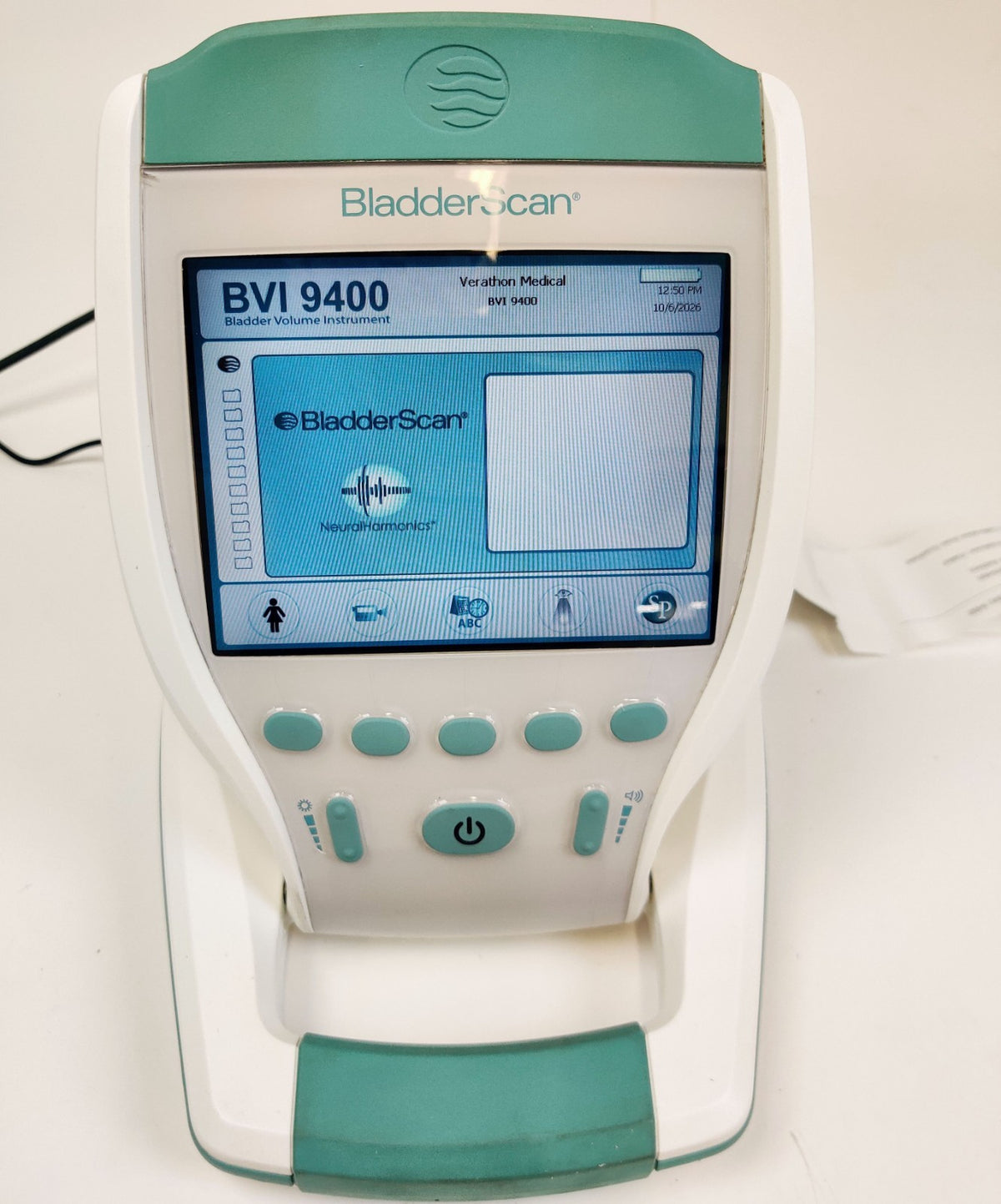 Verathon BVI 9400 Bladder Scanner PN 0570-0190 with Power Supply. Tested - 