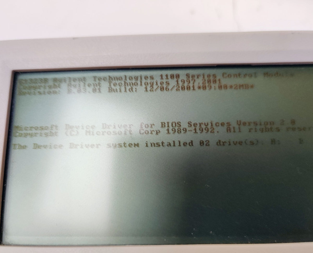 Agilent 1100 Series G1323B HPLC Handheld Gameboy Controller rev B.03.01 - 
