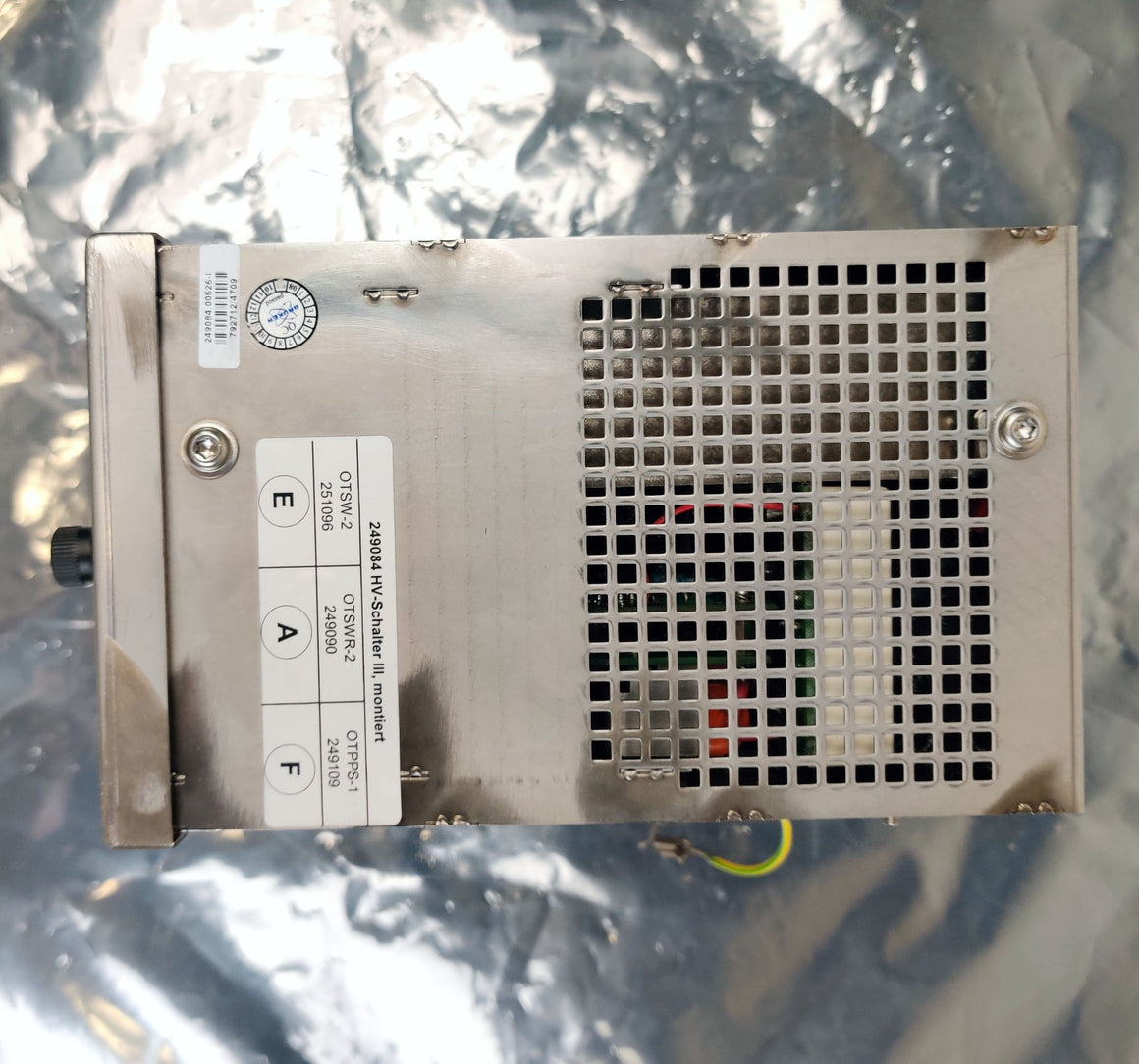 Bruker micrOTOF-Q ms #249084 High Voltage Module Quadrupole 249084.00526-I