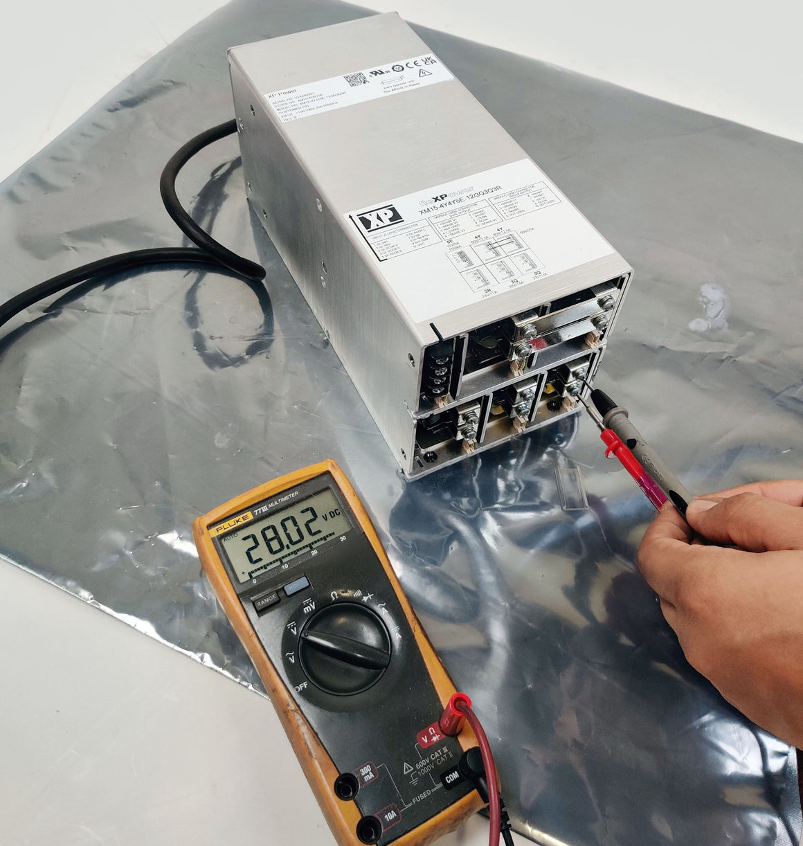 XP Power XM15 2500W Power Supply for PerkinElmer QSight  15V, 60V,