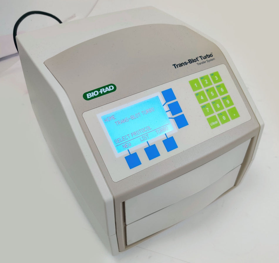 Bio-Rad Bio-Rad Trans-Blot Turbo Transfer System with Cassettes Miniprotean. No errors.