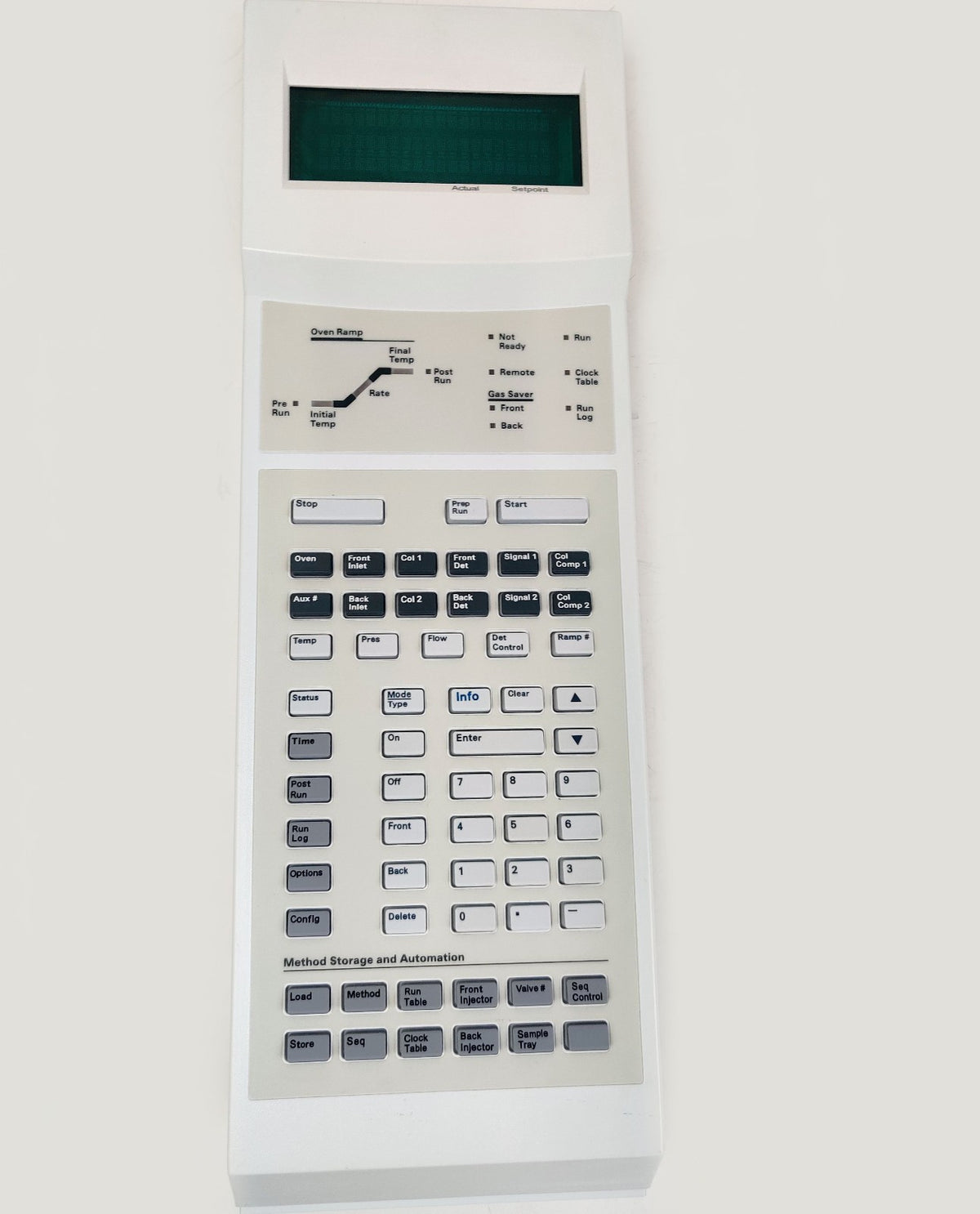 Agilent G1530-40100 Control Panel for 6890N G1530N G1540N Gas Chromatograph - 