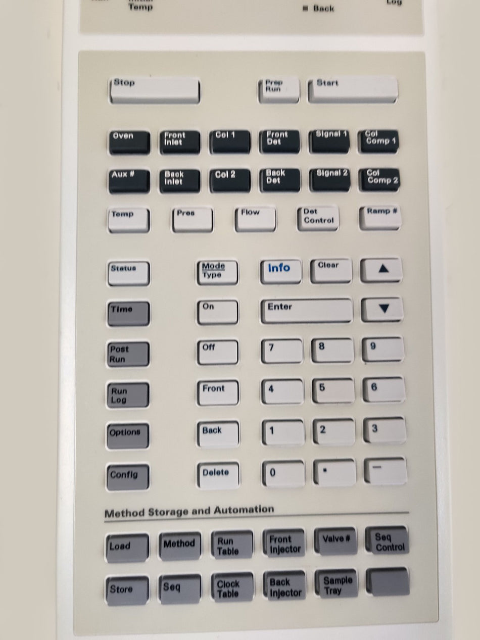 Agilent Agilent G1530-40100 Control Panel for 6890N G1530N G1540N Gas Chromatograph