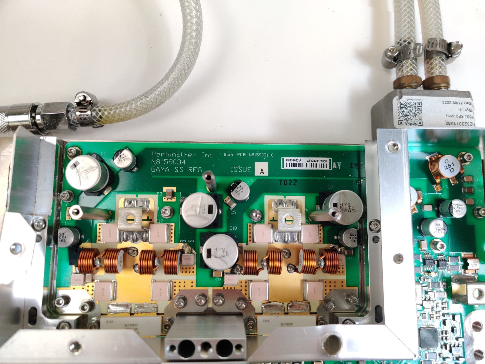 Water Block GAMA PCB PerkinElmer N8150252 Nexion ICP MS