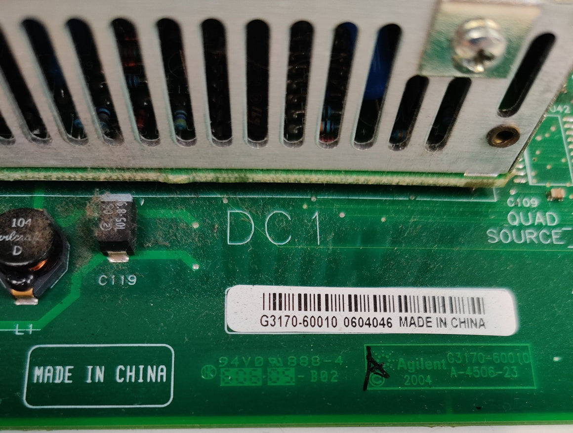 Agilent 5975 MSD Detector G3170-60010 Main Board with G3170-65001 Log Amp PCB - 