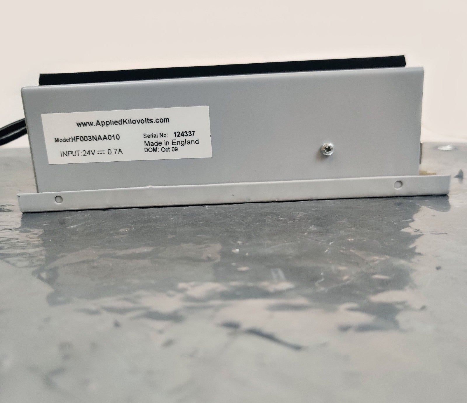 Applied Kilovolts HF003NAA010 High Voltage 3kV Power Supply, Mass Spectrometer - 