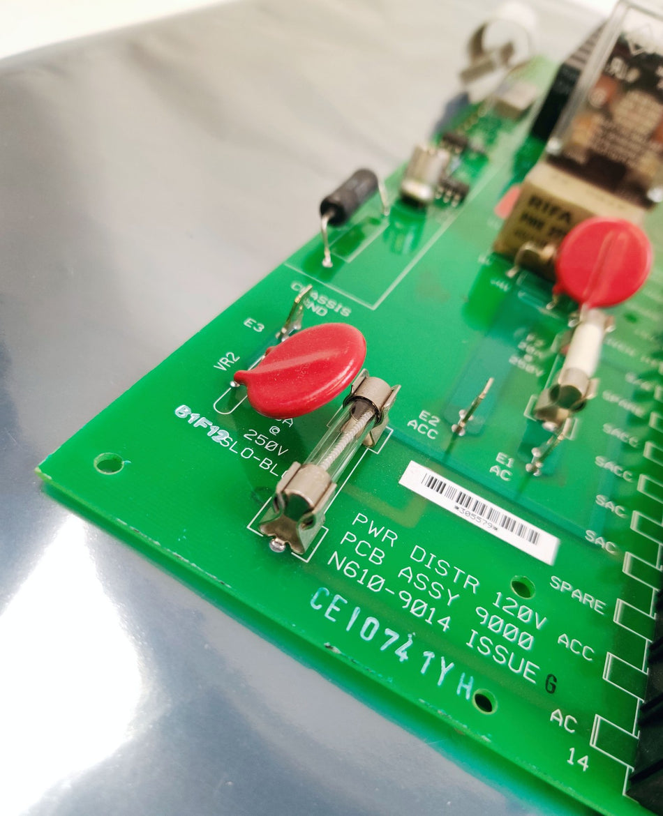 PerkinElmer PCB de distribución de energía PerkinElmer N610-9014 9000 rev G 120V