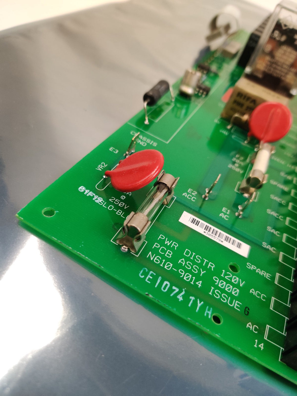 PerkinElmer N610-9014 Power Distribution PCB 9000 rev G 120V - 
