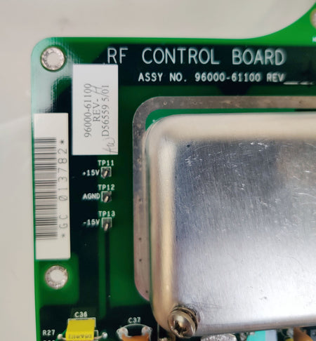 Thermo Finnigan LCQ DECA 96000-21100 RF Control PCB w 97000-20101 Ceramic Plate - 