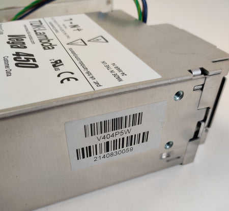 TDK-Lambda Vega 450 V404P5W Power Supply 450W 18V/14A 24V/10A 5V/20A Tested - 