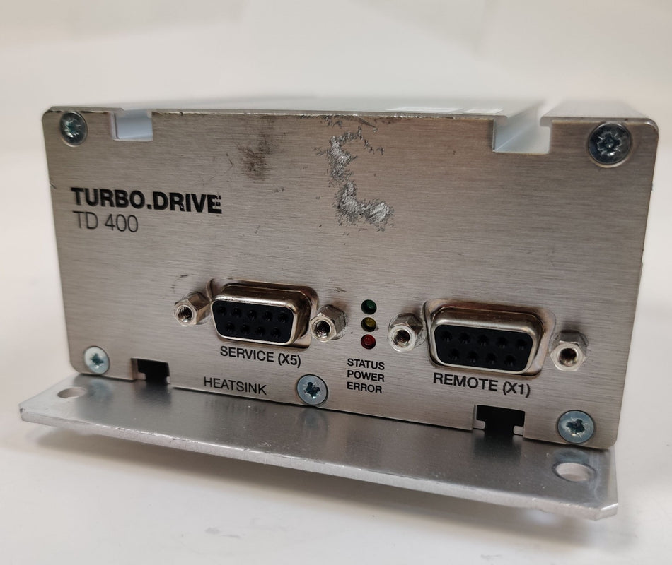 Leybold Leybold TD400 Turbo Drive Vacuum Pump Controller 800073V0002 w/ Interface Cable