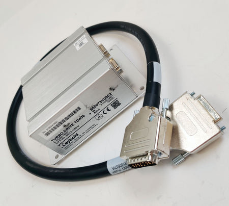 Leybold TD400 Turbo Drive Vacuum Pump Controller 800073V0002 w/ Interface Cable