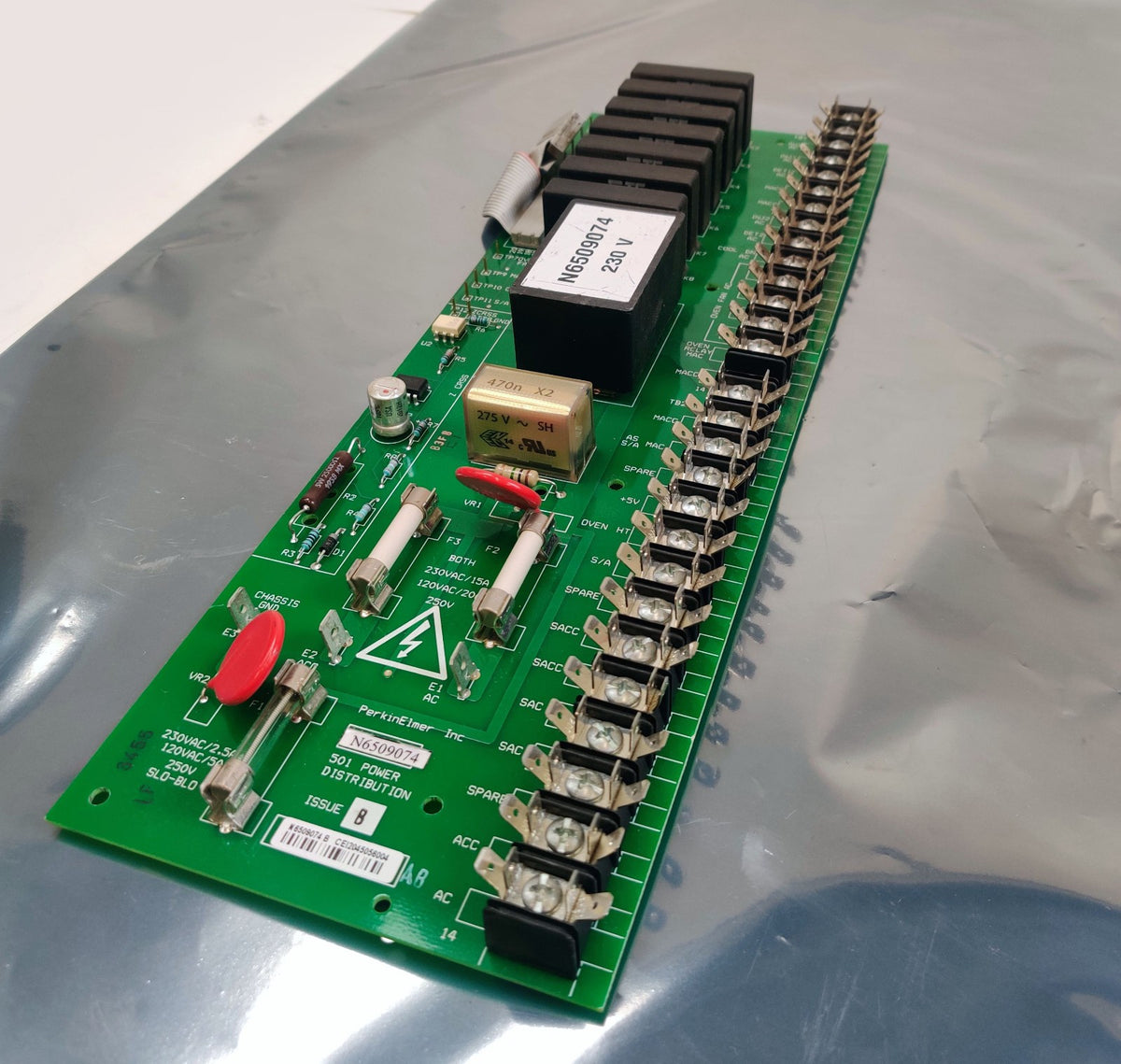 PerkinElmer N6509074 Power Distribution Board rev B for - 