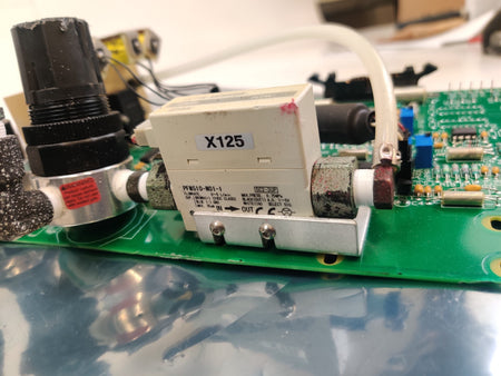 PerkinElmer N077-9524 RF Torch Pneumatics rev G w SMC Flow Sensor Optima - 