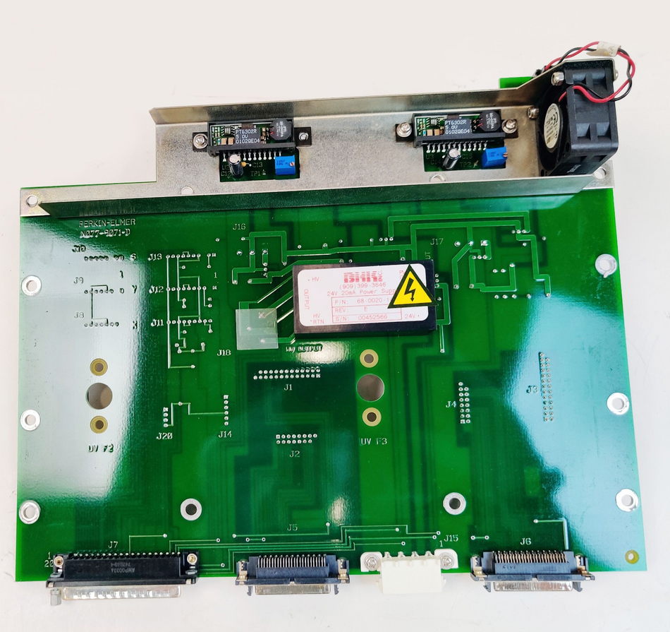 PerkinElmer Bulkhead Interface PCB N0779074 Optima 4000 5000 7000 ICP OES Tested