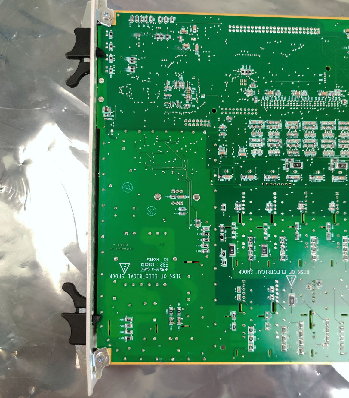 PerkinElmer Nexion GAMA Lens Module N8160335 w N8169144 PCB compare N8150335