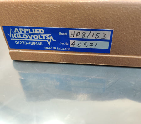Applied Kilovolts HP8/153 8kV Power Supply with Cables Waters Micromass LCT MS