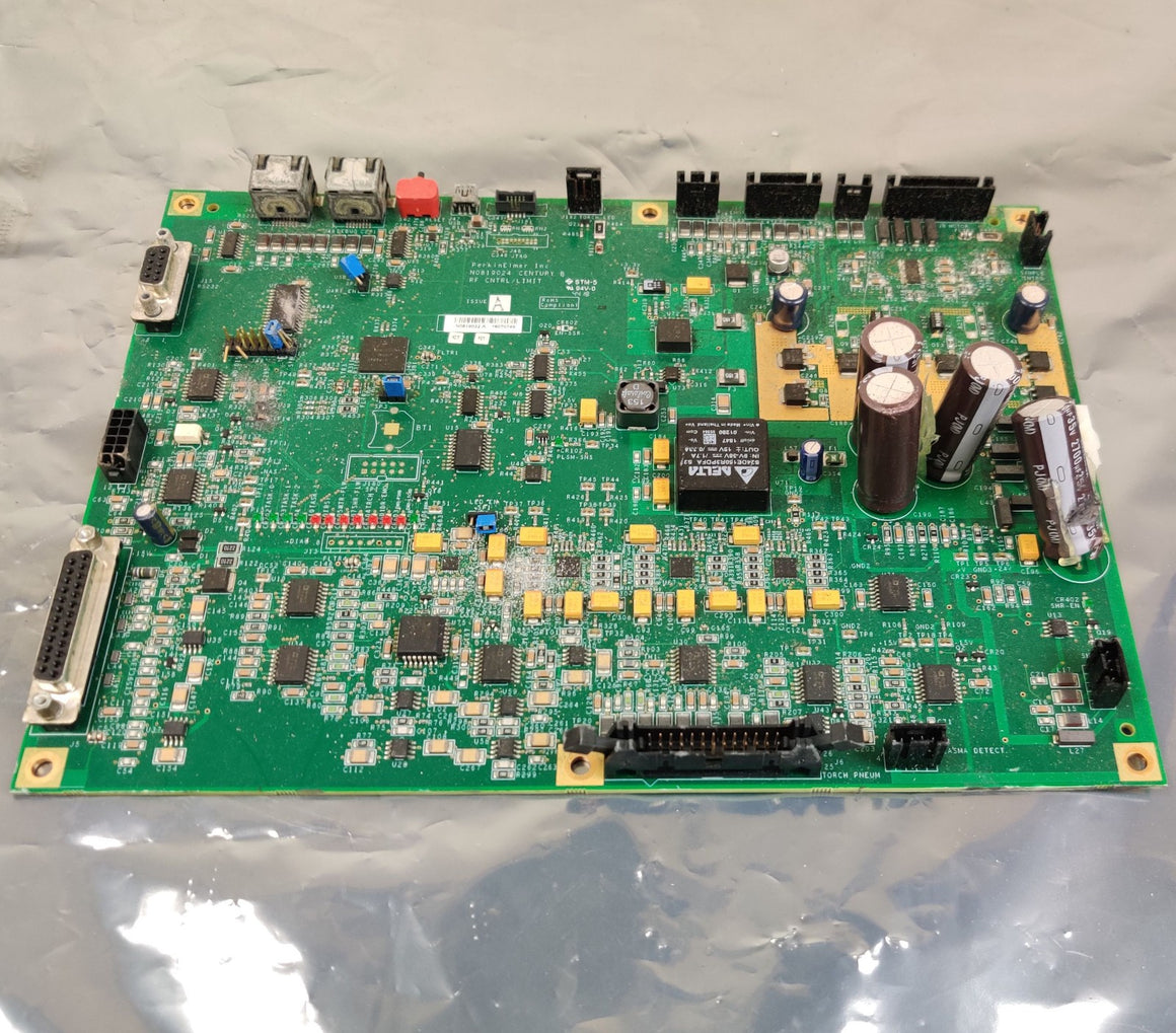 PerkinElmer Optima Avio N0819024 Issue A RF Control/limit PCB, CCD Detector