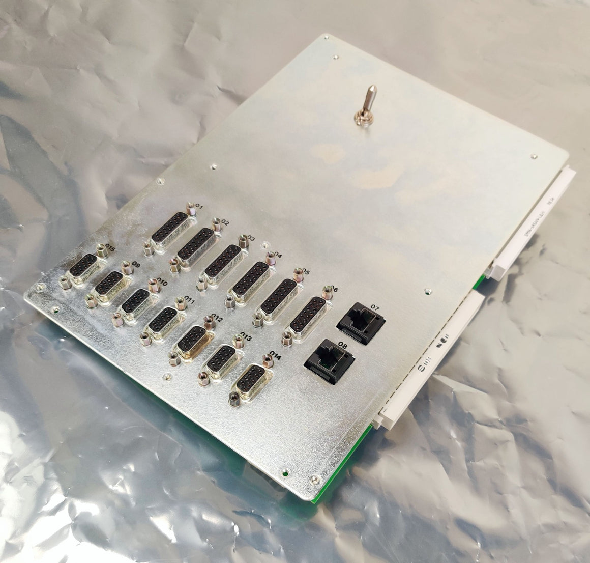 Waters Micromass LCT Interface Connector Panel PCB MA3753-201L4D