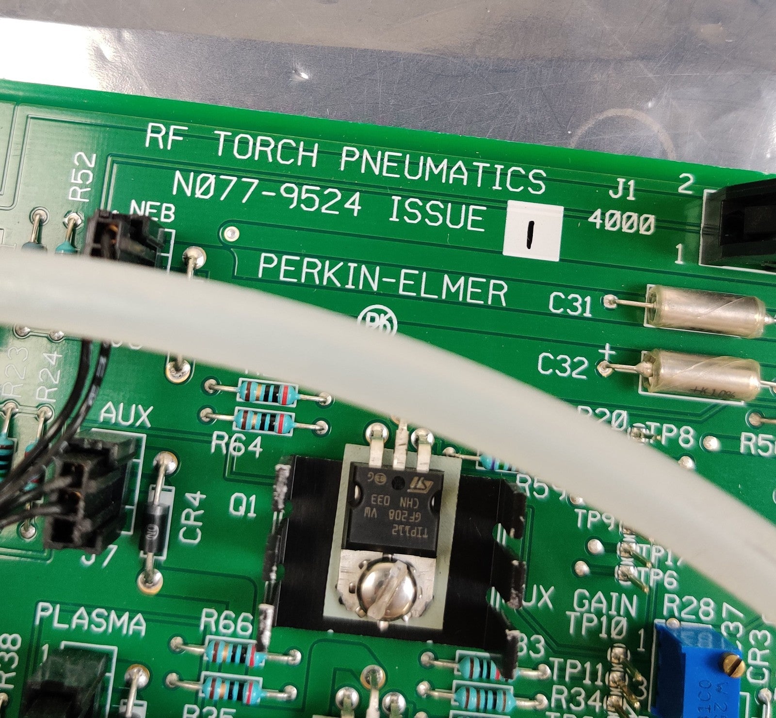 RF Torch Pneumatics PerkinElmer N077-9524 Avio Optima ICP OES
