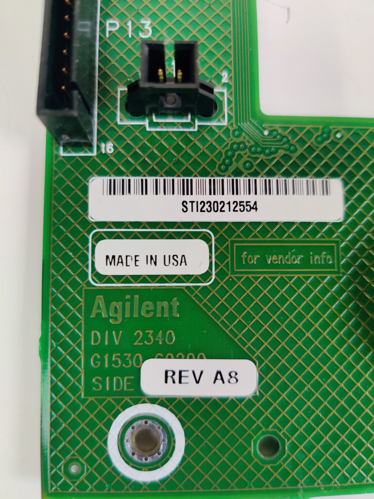 Agilent 6890N Main Board G1530-60200 w LAN Communication PCB compare G1530-60201 - 