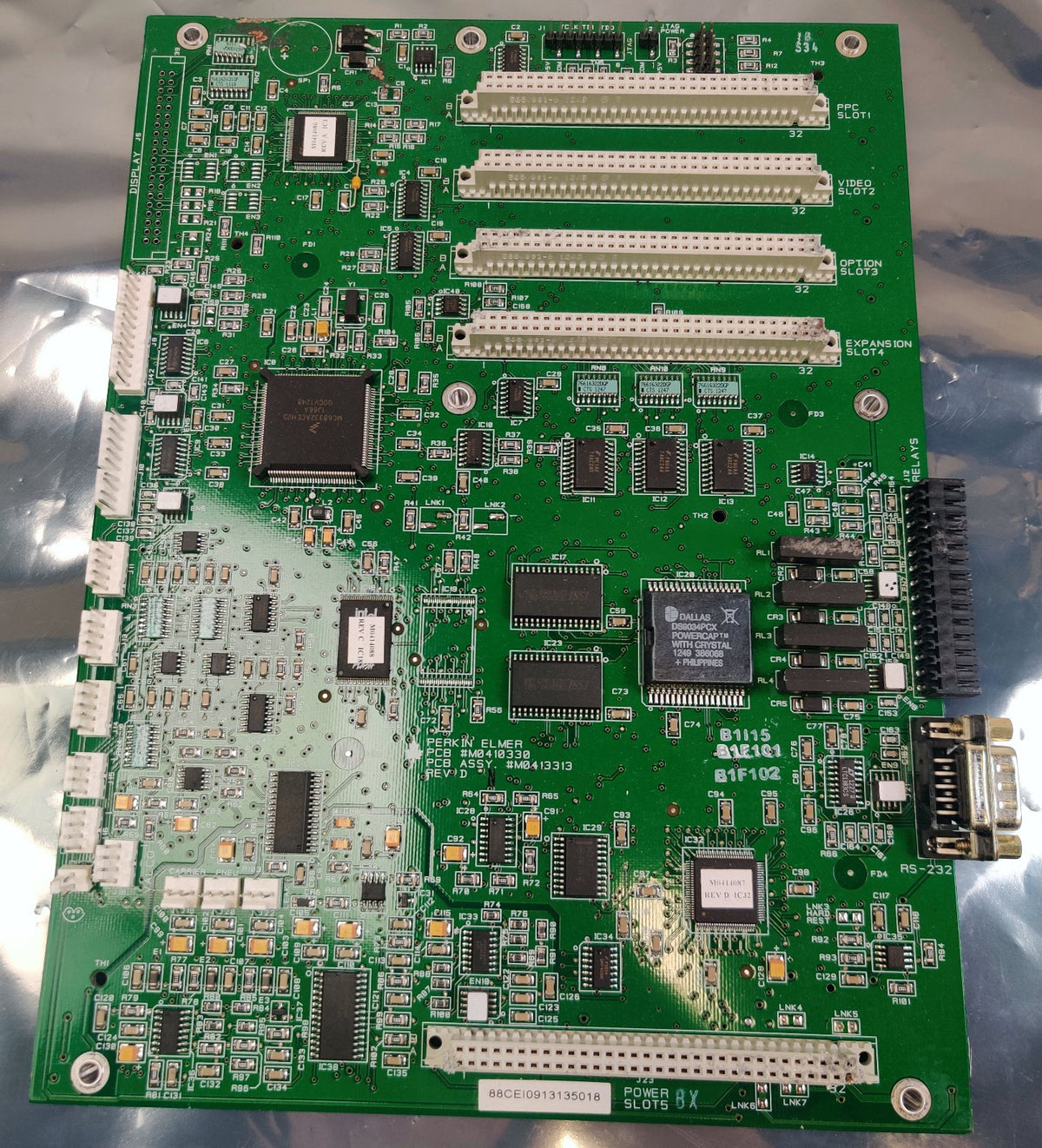 PerkinElmer M0410330 CPU Board TMX M04103313 Issue D for TurboMatrix - 