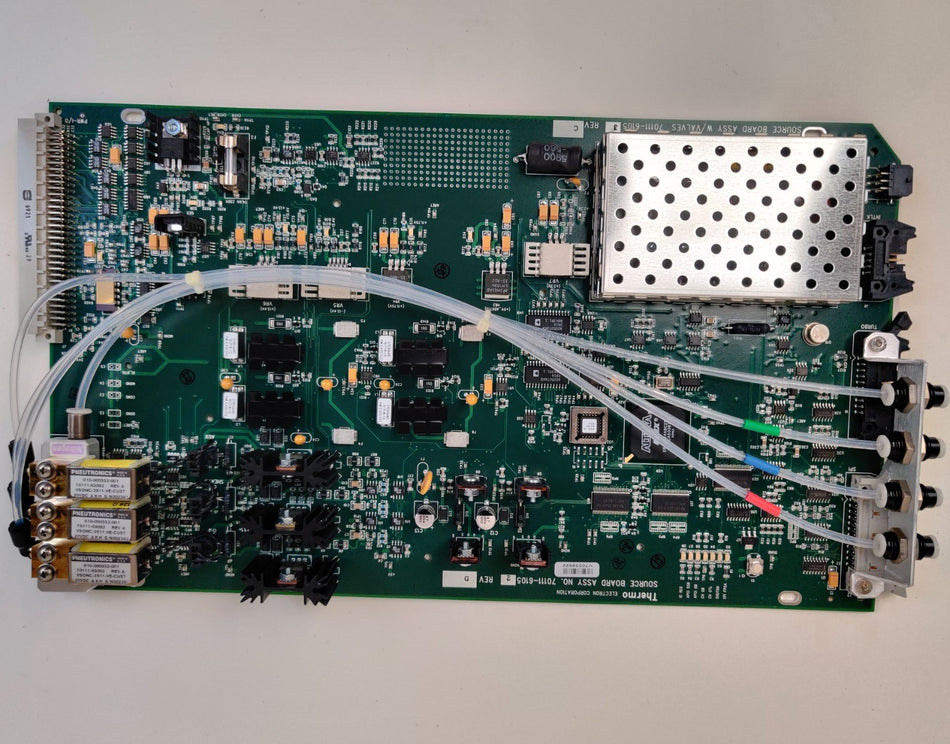 Thermo Thermo 70111-6105 TSQ Quantum Ion Source Exchange Board with Valves and Tubings