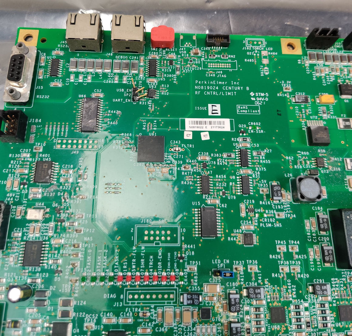PerkinElmer Optima Avio OES N0819024 Issue A RF Control/limit