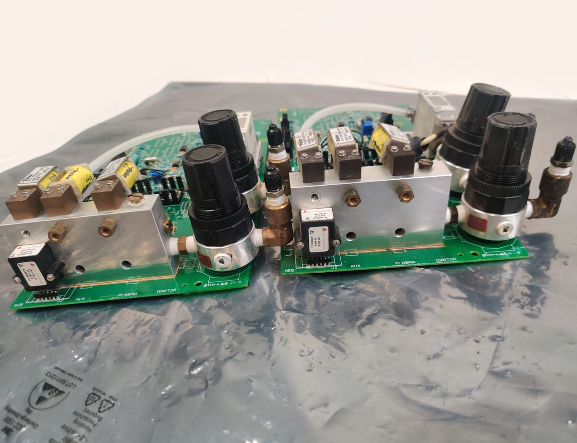 PerkinElmer RF Torch Pneumatics N077-9524 issue H w SMC Flow Sensor *Parts - 