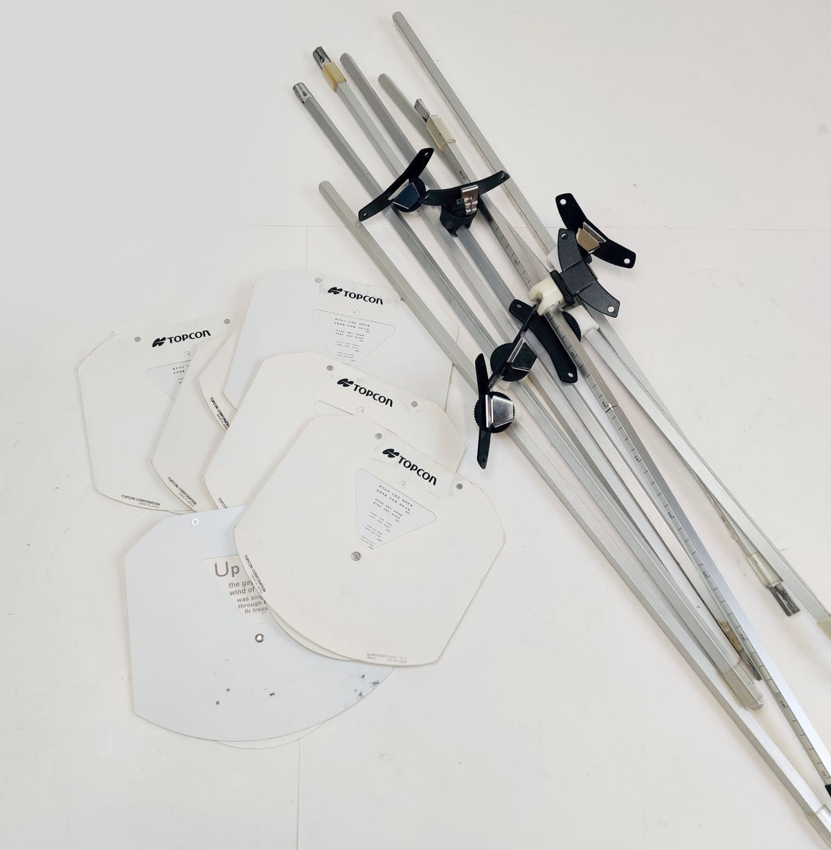 Phoropter Near Vision Rod with Point Card 40cm for Topcon Reichert Phoroptor - 